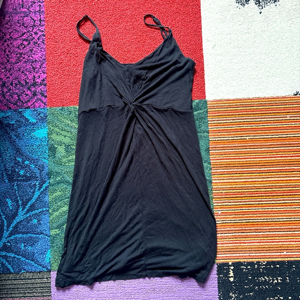 H&M Black Midi Dress